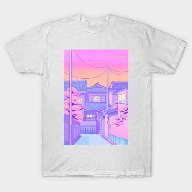 Kyoto Pink T-Shirt by Owakita